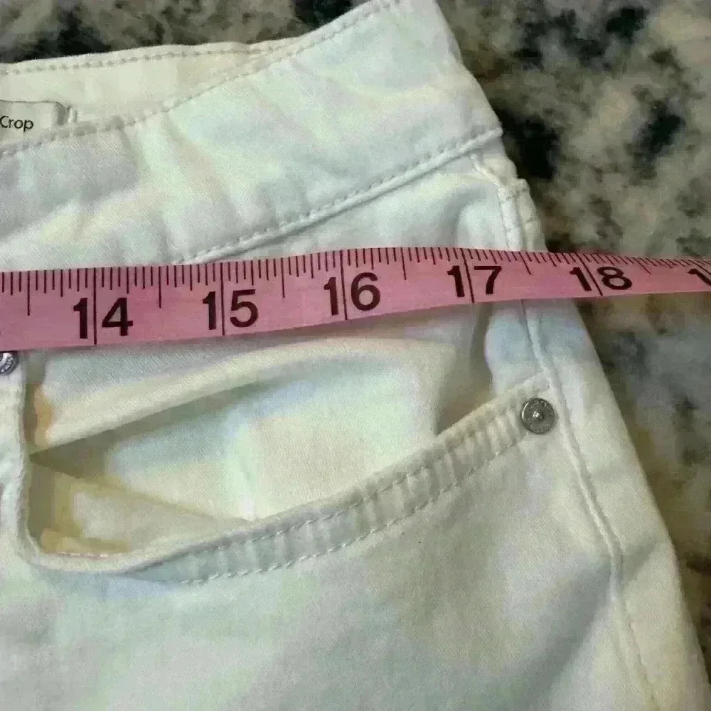 Crisp White jeans Sz 12 - Picture 4 of 7